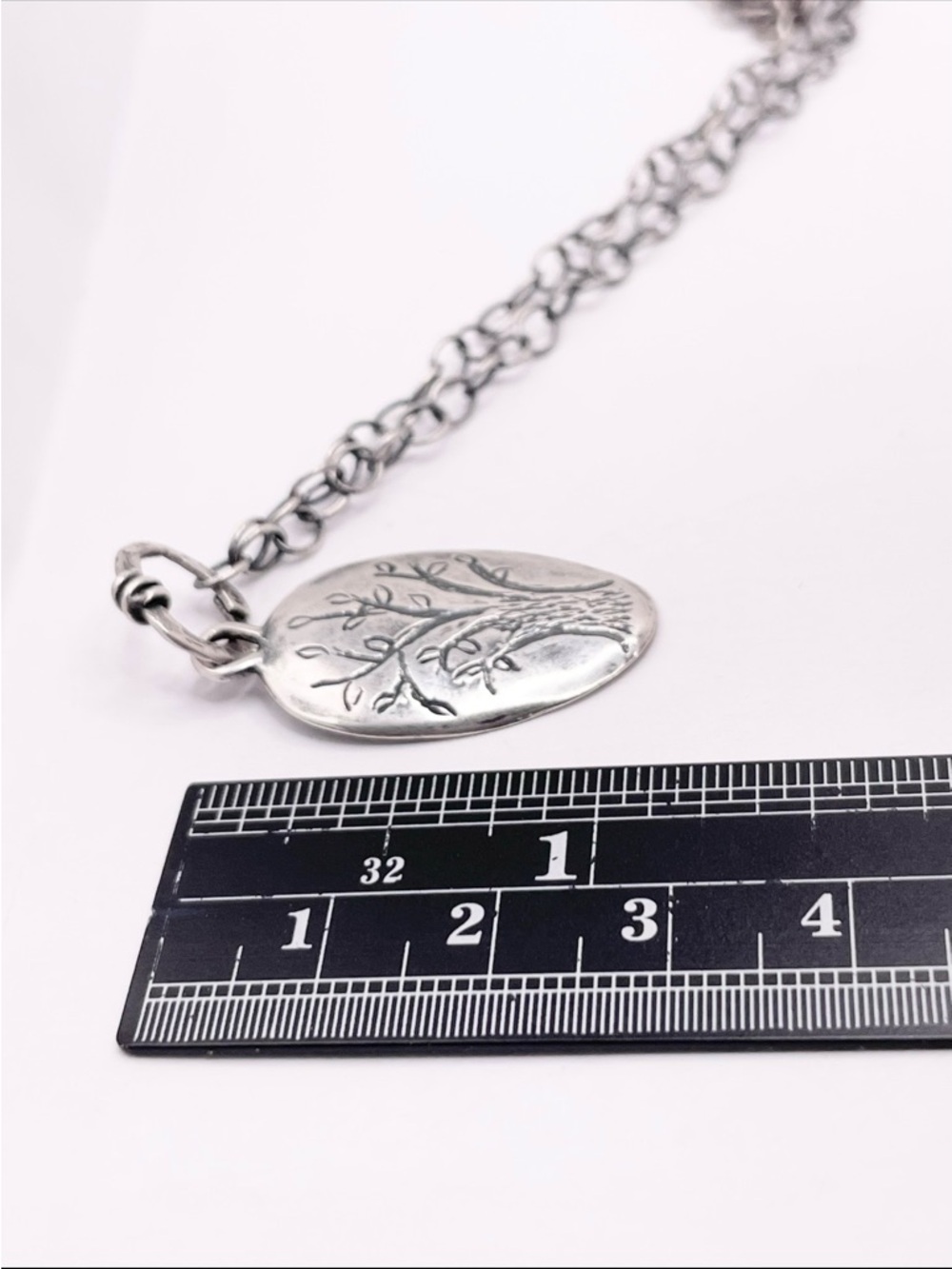 N1878 Silpada Sterling Silver Tree of Life Pendant Necklace - Picture 7 of 12